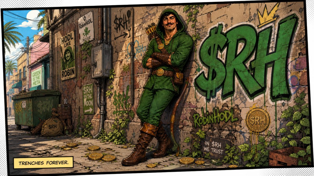 Comic panel 6, TRENCHES FOREVER. The community holds the line together.